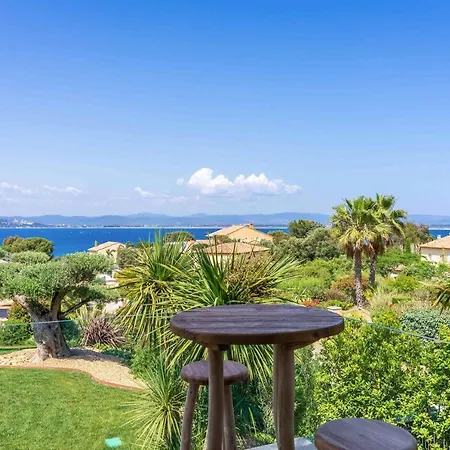 Vila Palma Giens - Vue Panoramique -piscine Chauffee Mai A Septembre- 4 -garage *