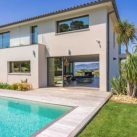 Palma Giens - Vue Panoramique -piscine Chauffee Mai A Septembre- 4 -garage